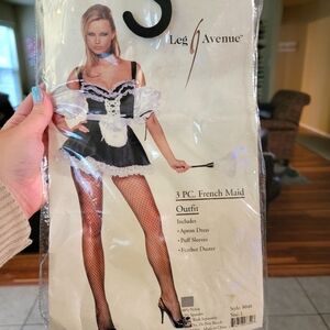 French Maid Size Large Halloween Costume